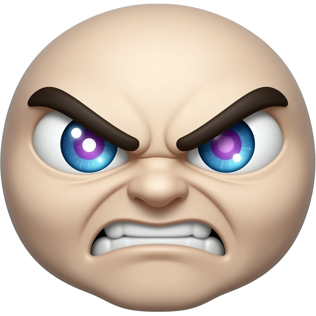 An emoji of literally everything cool stuff like galaxies and things and an emoji angry not a real face an emoji face emoji