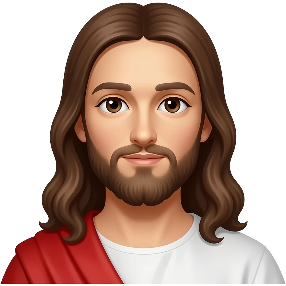 Jesus emoji less ai emoji