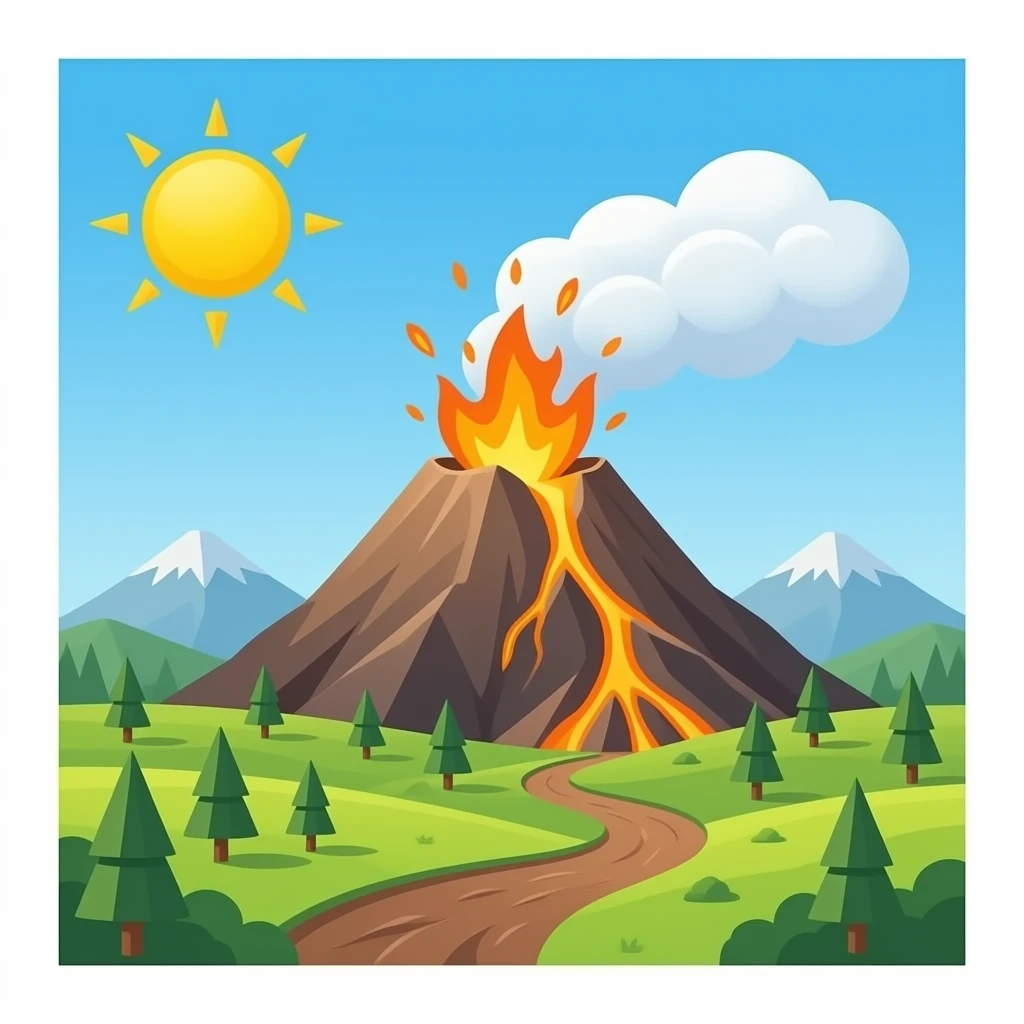 volcan emoji