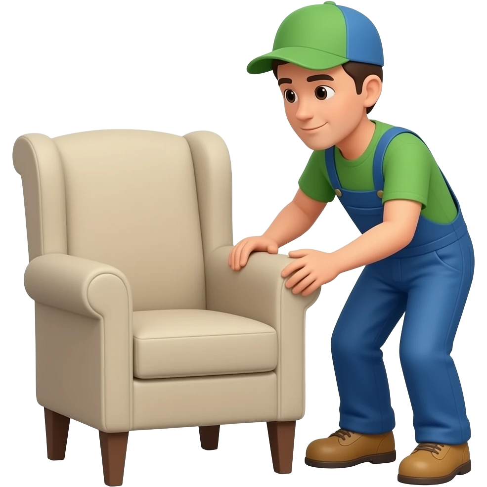 furniture removal of house emoji