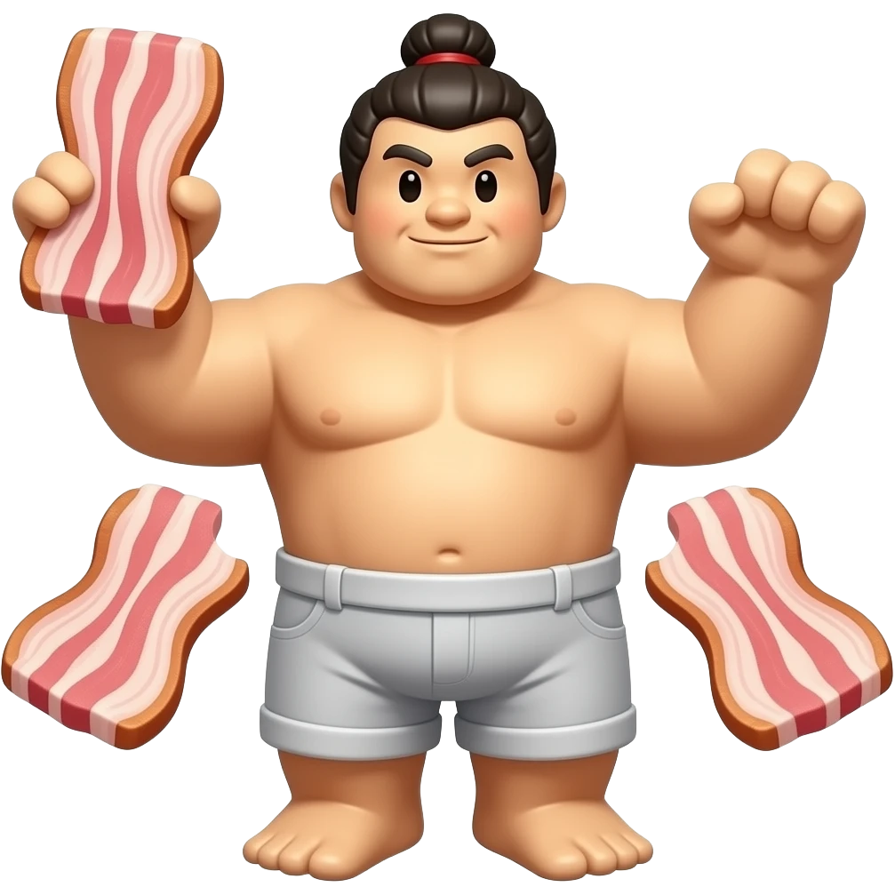 Roblox bacon SUMO emoji