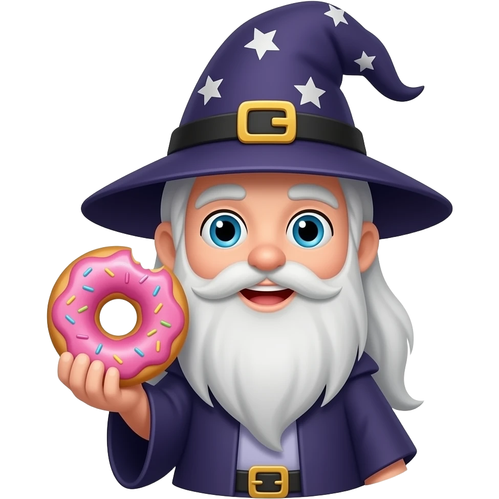 donut wizard emoji