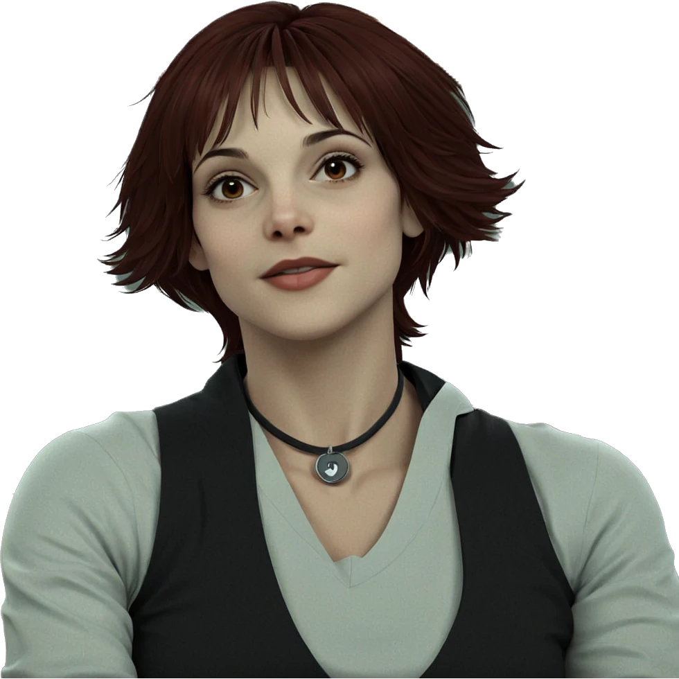 realistic portrait of a girl emoji