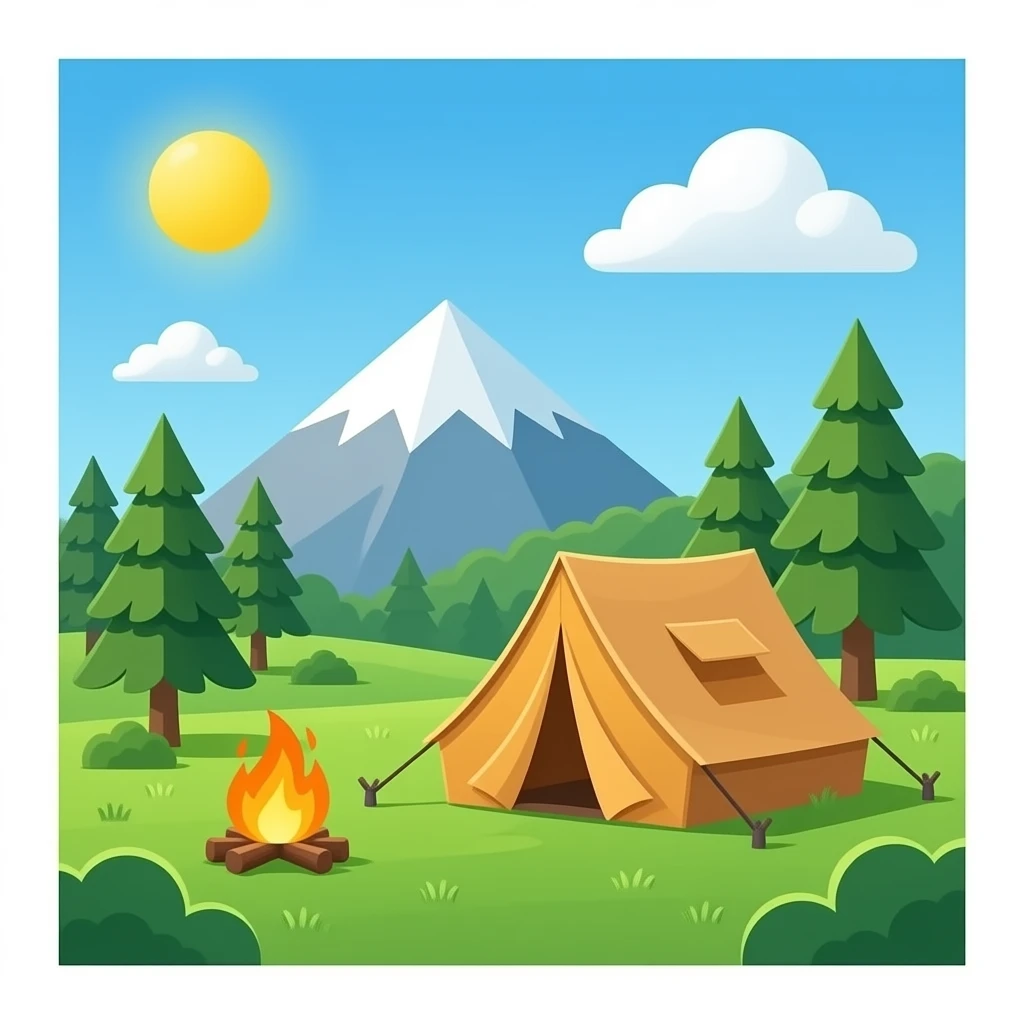 camping emoji