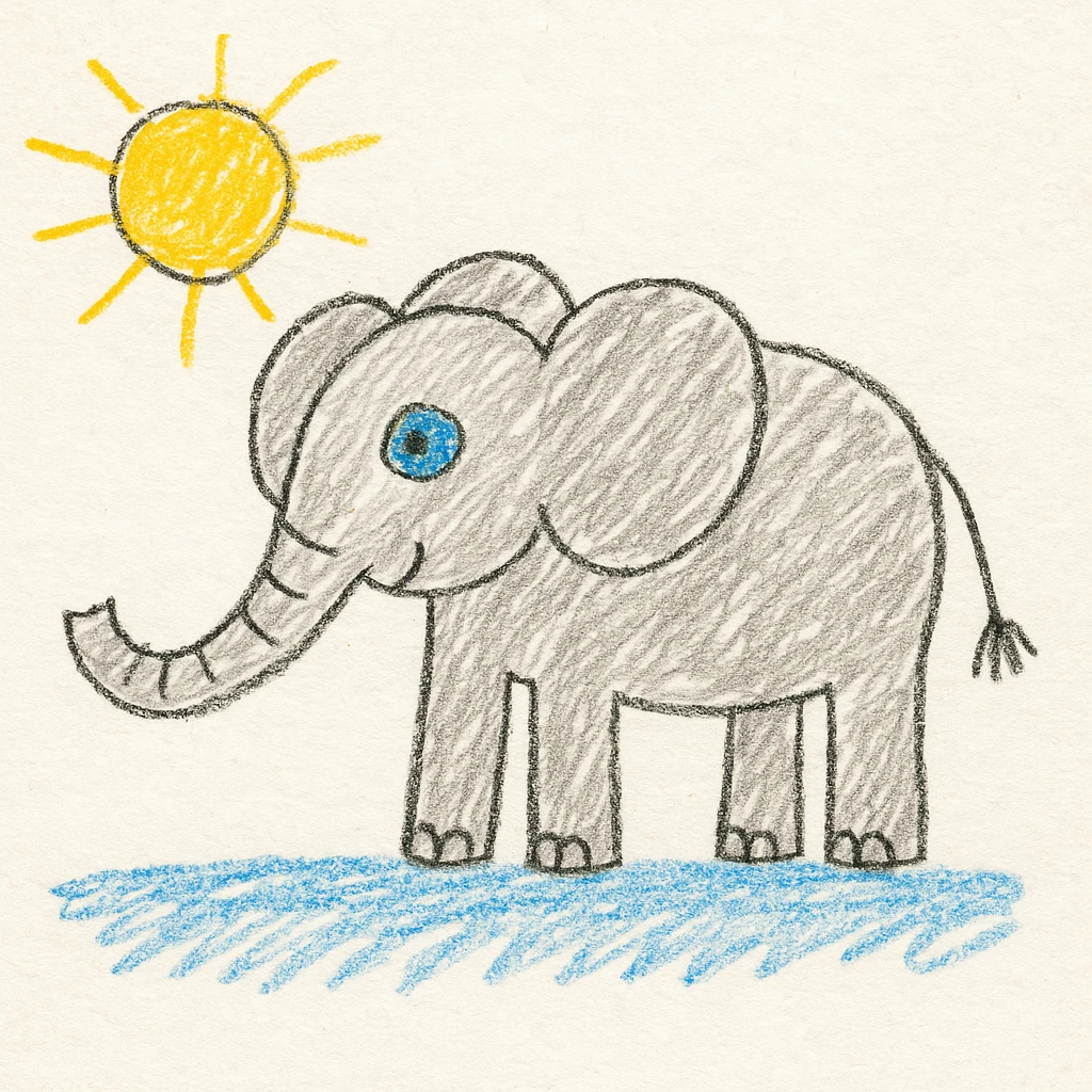 Elephant emoji