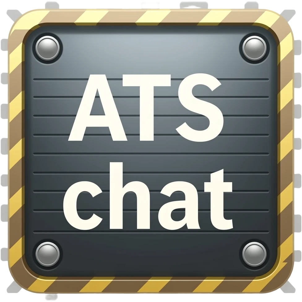 detector board with words "ATS chat" on it emoji