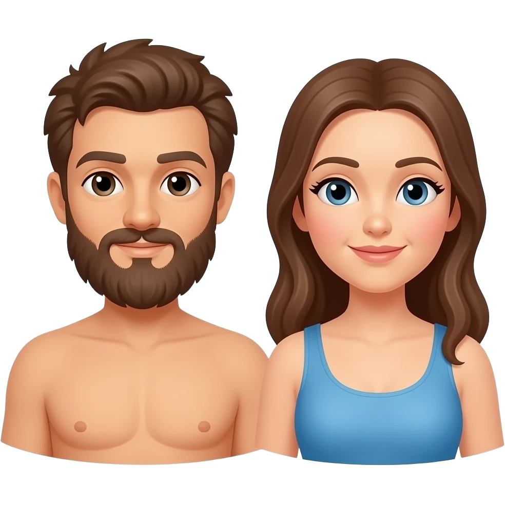 Adam and eve emoji
