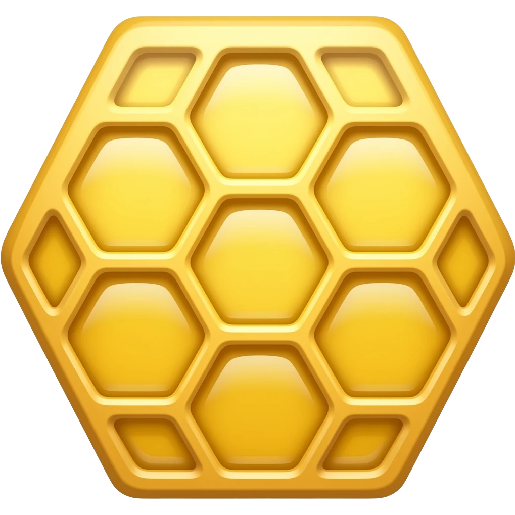honeycomb hexágon emoji