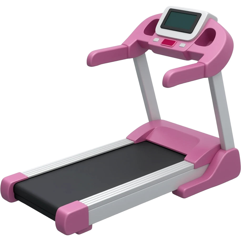 Caminadora rosada emoji