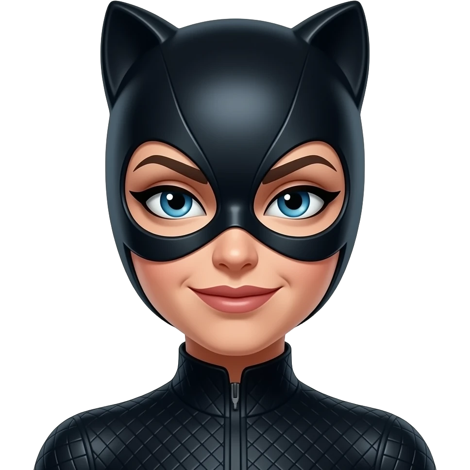 Catwoman from Heroes and Villains emoji
