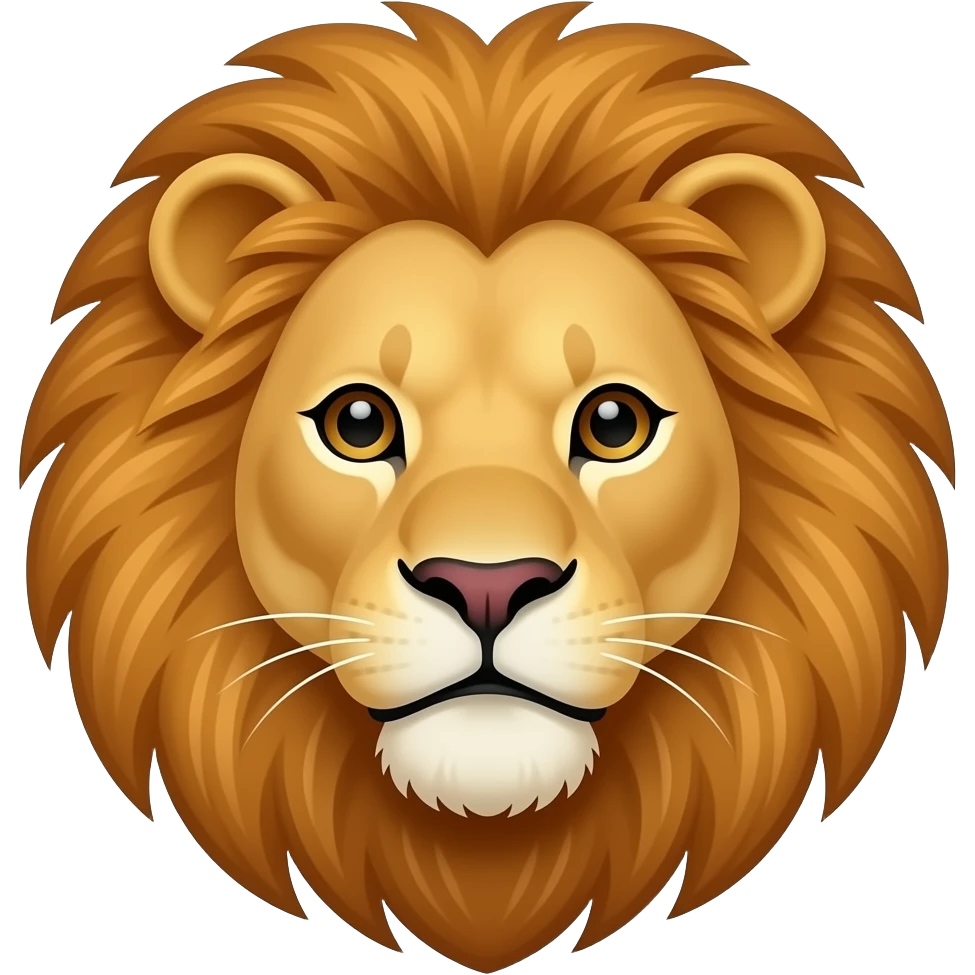 lion face emoji