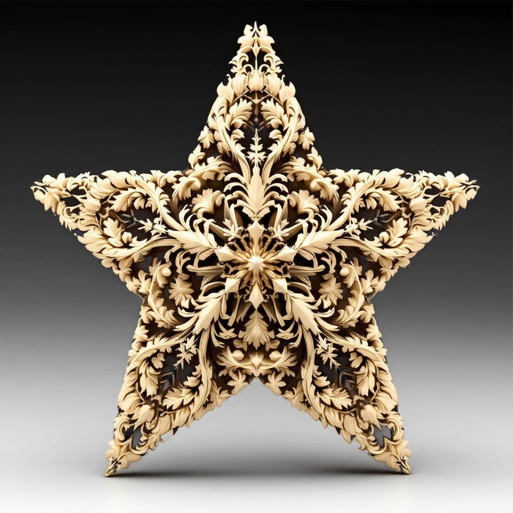 star carved from ivory emoji