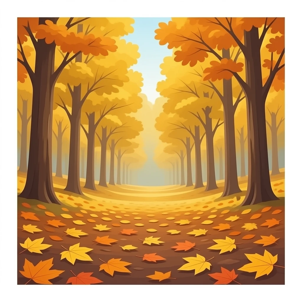 autumn leaves corners emoji