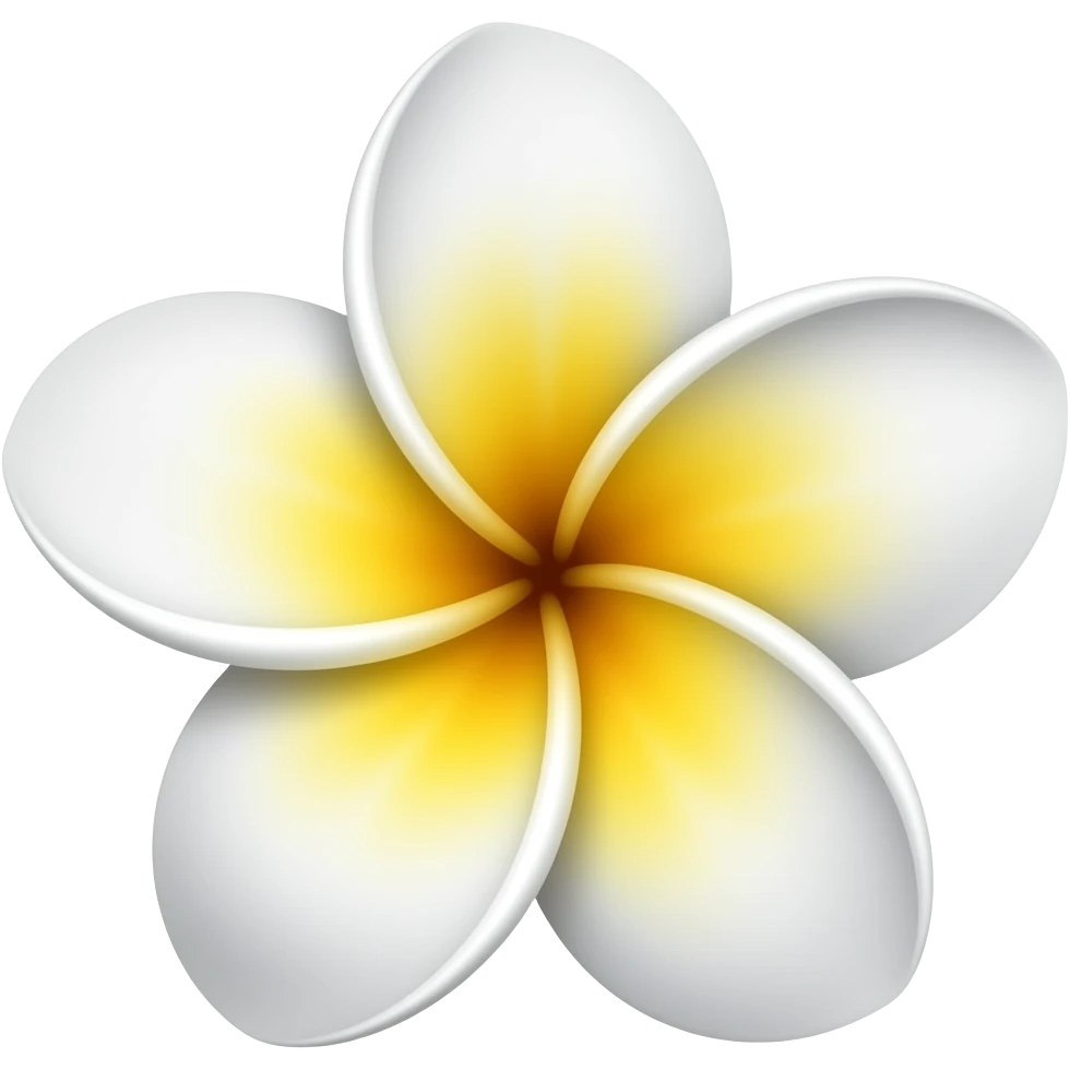 Frangipani emoji