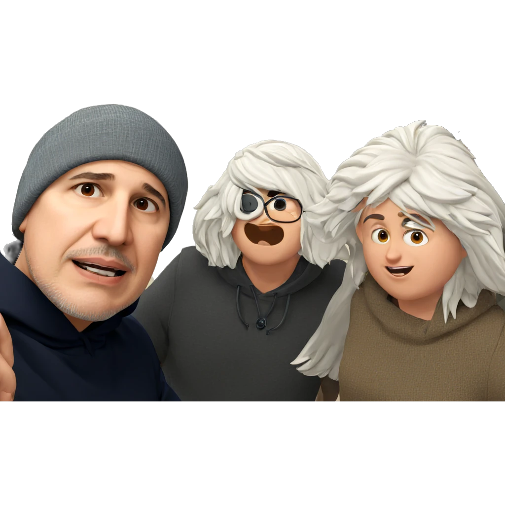 friends under the tree emoji