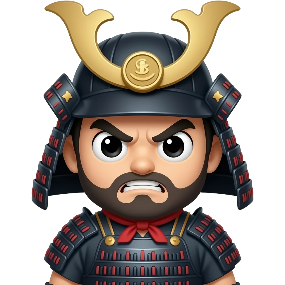 very cute ronin emoji (mad) emoji