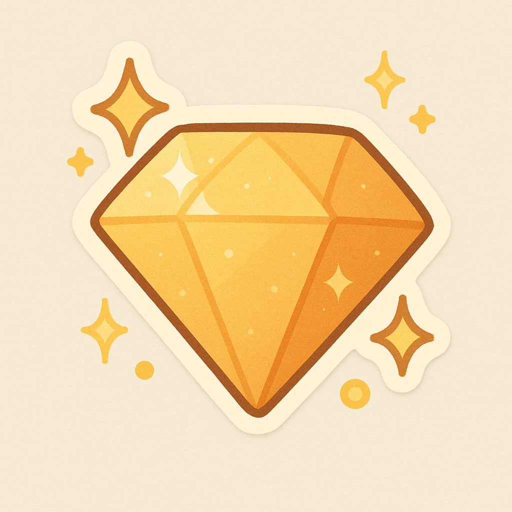 sparkly object emoji