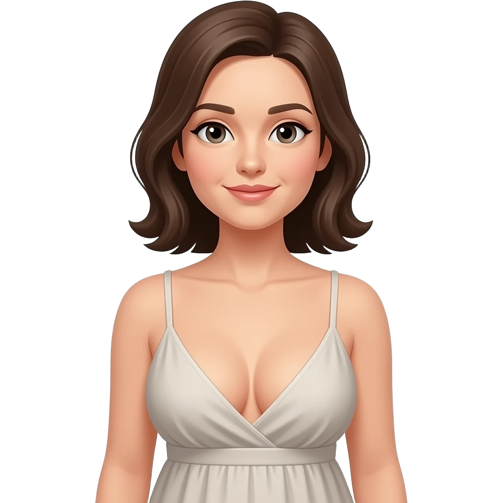 A women with lacticatingmilk boobs emoji