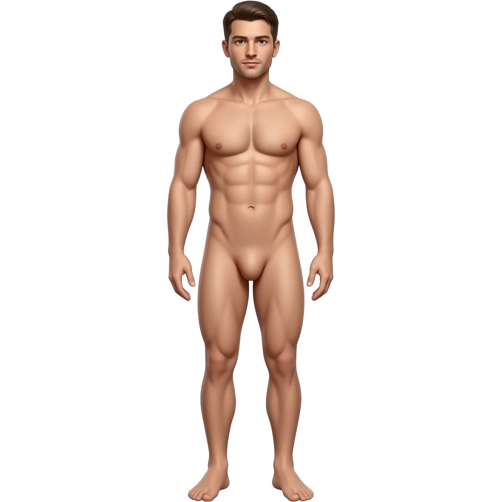 Show me naked man full body legs emoji