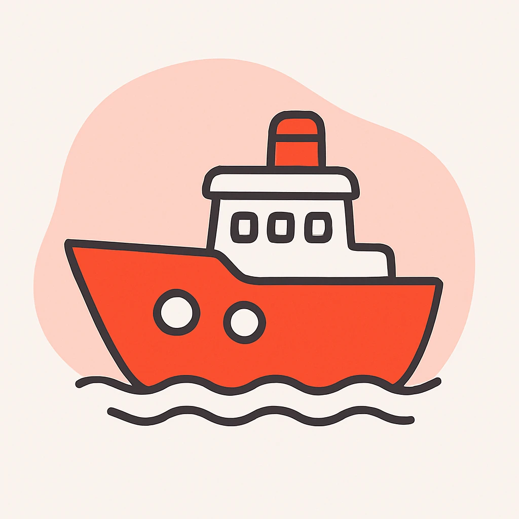 Ship emoji