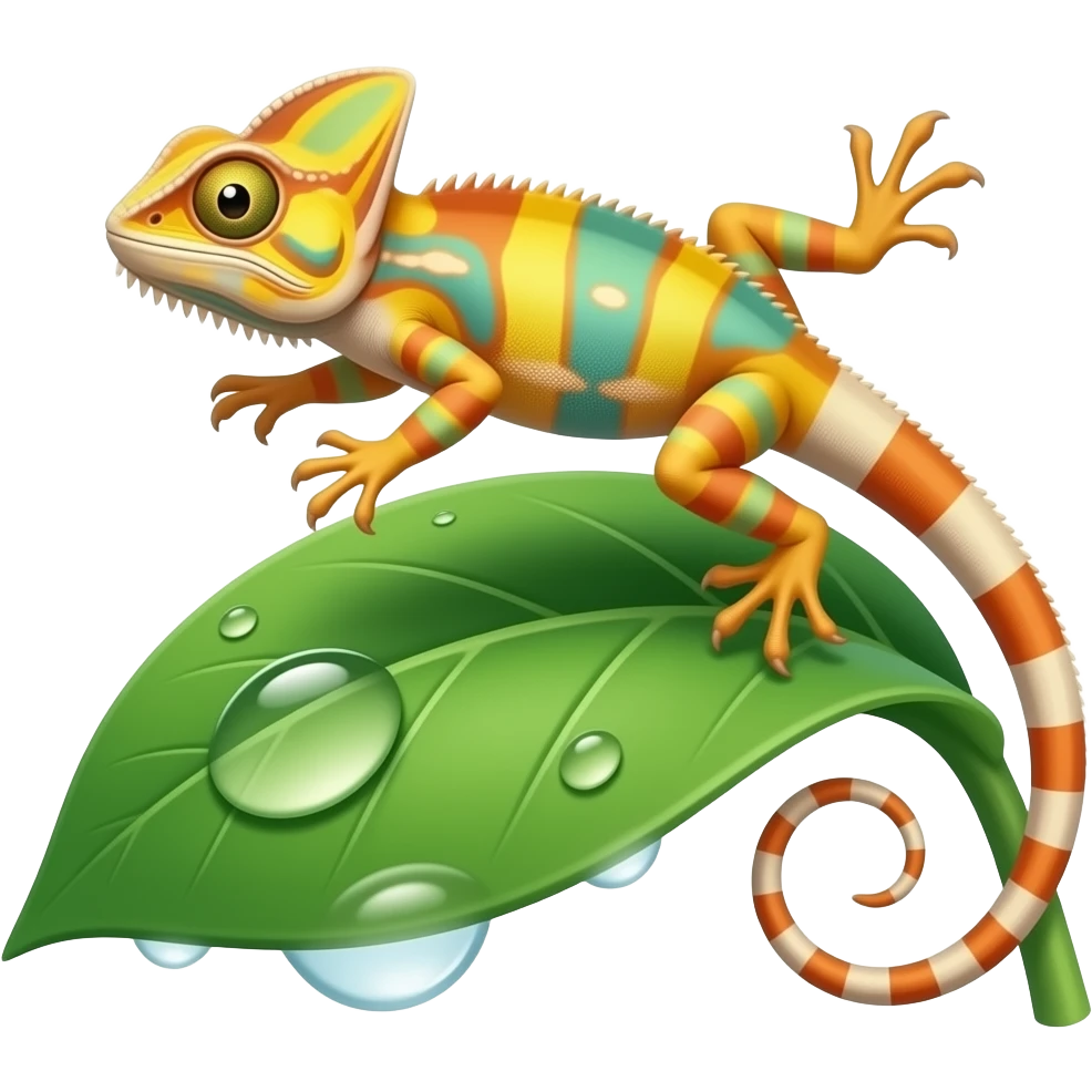 Lizard hoppers emoji
