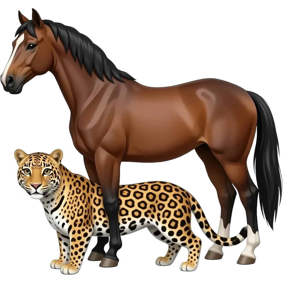 🐴🐆 emoji