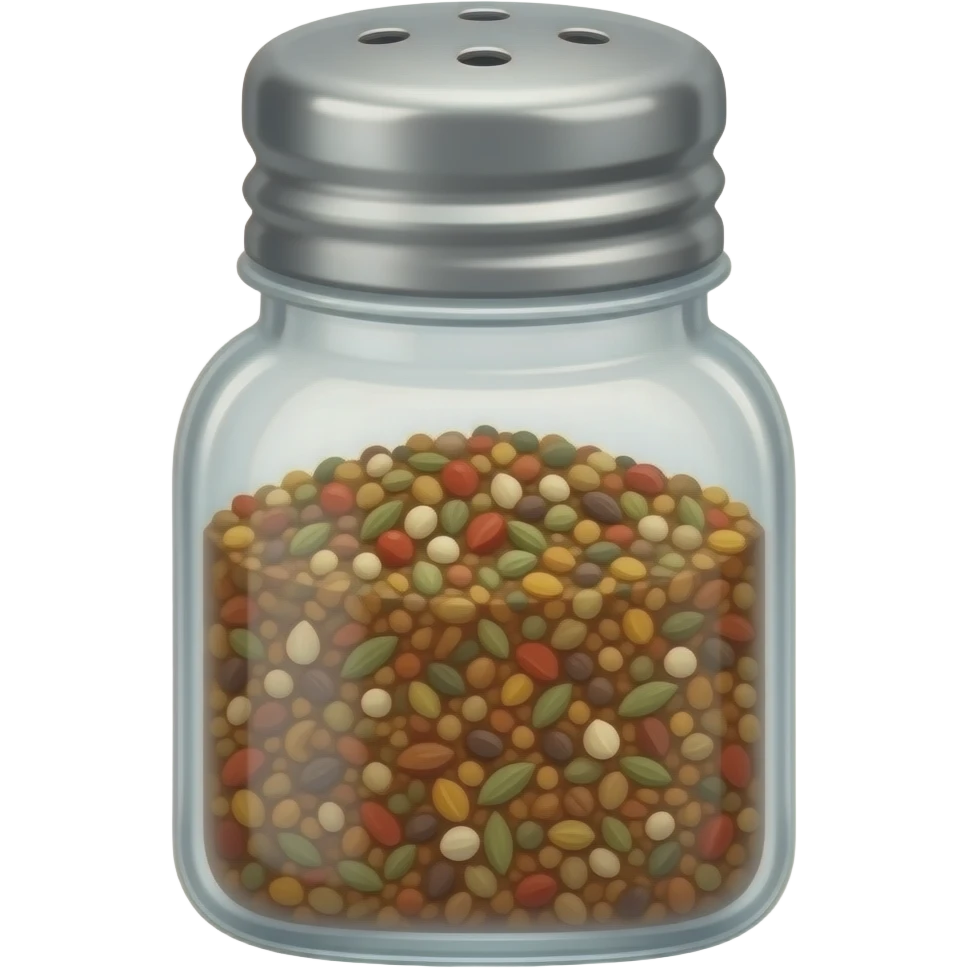 Spice Blend in a salt container emoji