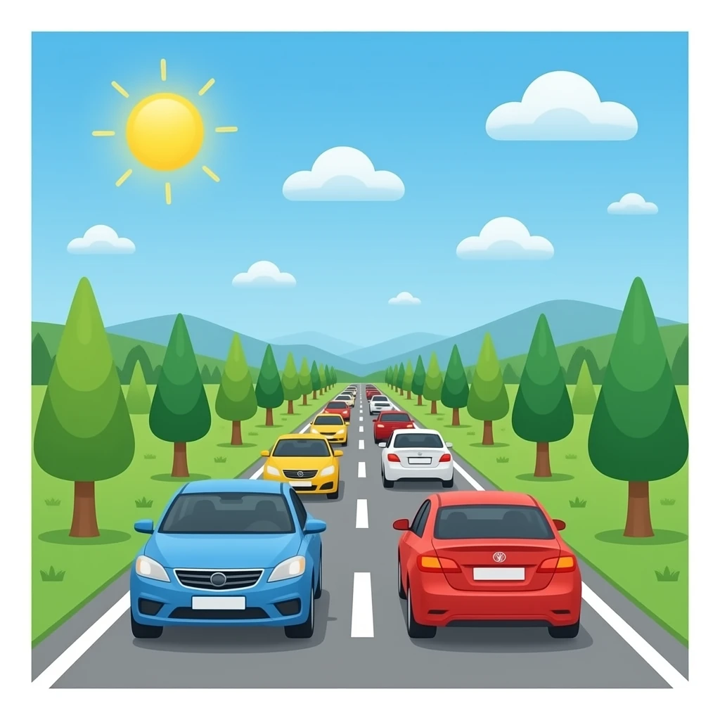 Merging Traffic Right emoji