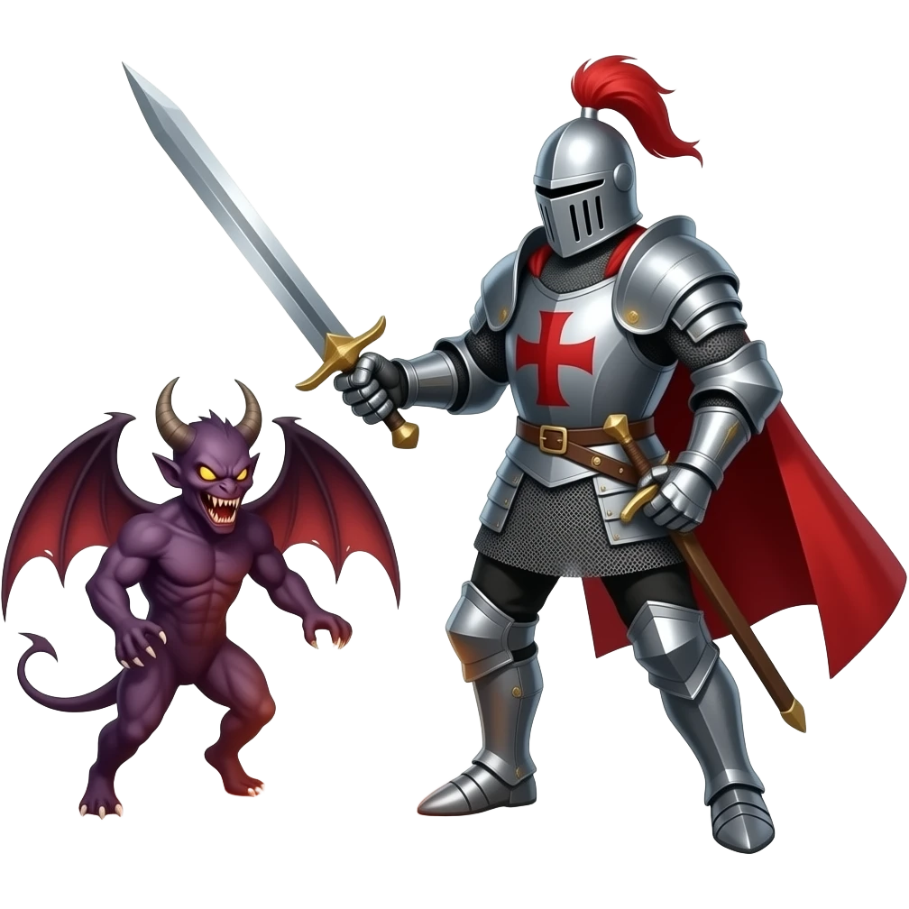 Knight Vanquish demon emoji