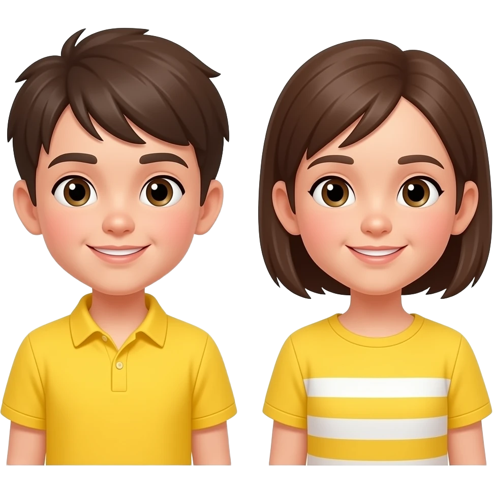 Kids in Yellow emoji