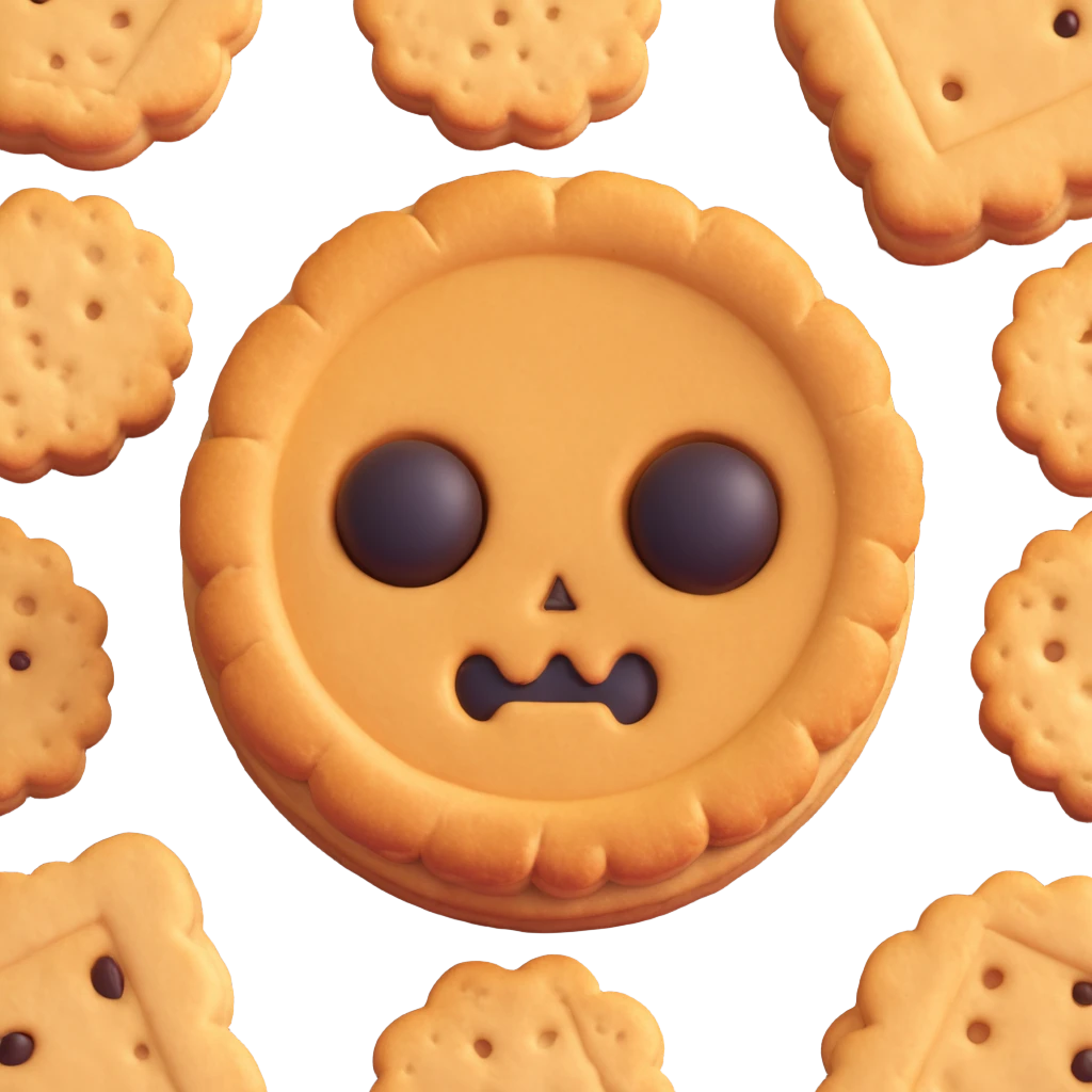 réalistique hell biscuit emoji