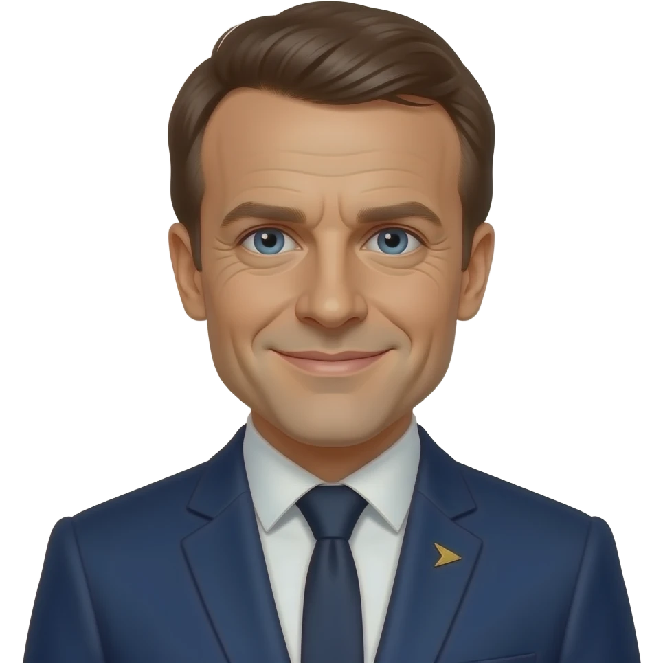 Macron en emojis emoji
