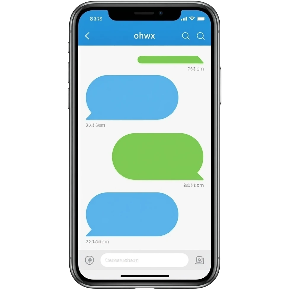 messaging app on iphone emoji