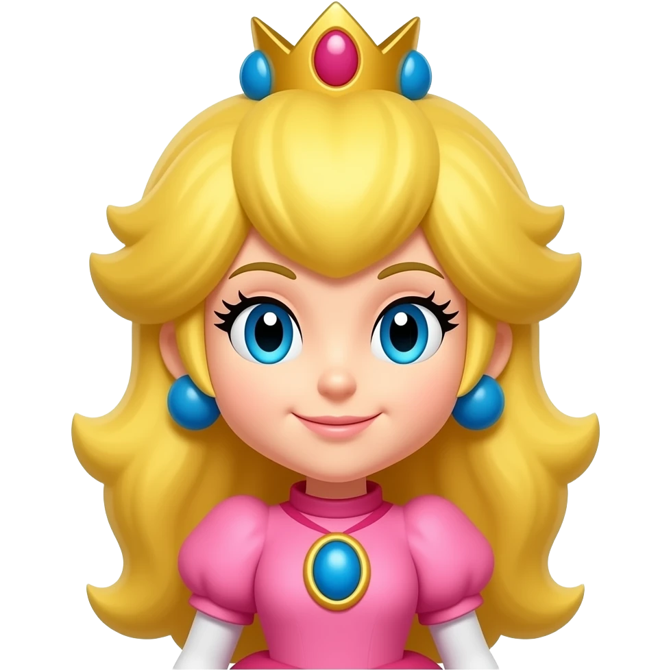 Princess peach hd emoji