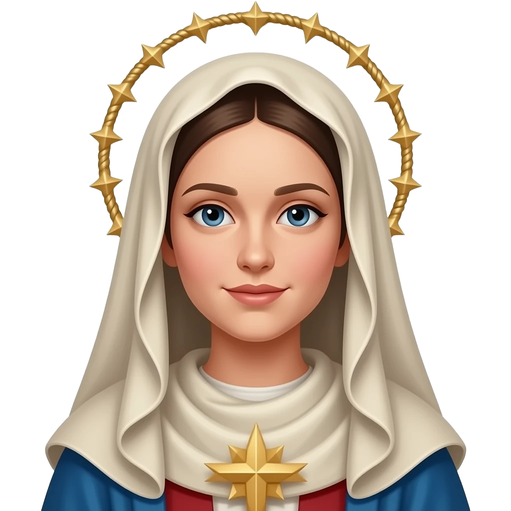 mujer vestida de mantilla para semana santa emoji