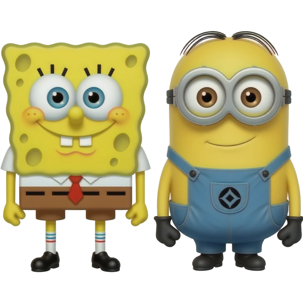 Bob Esponja + Minions emoji