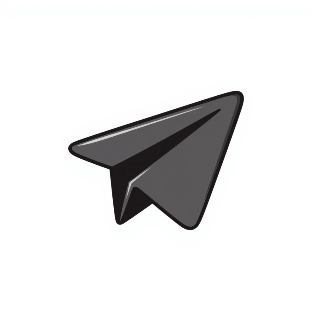 Telegram official logo emoji