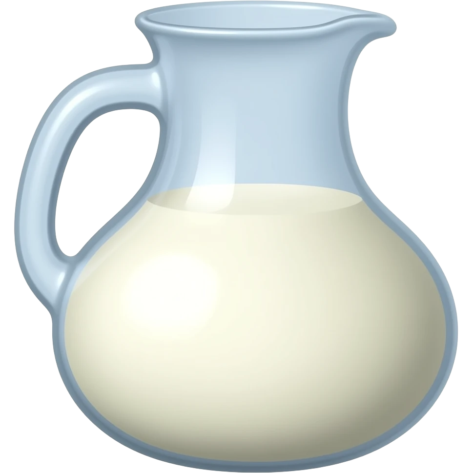 farm milk emoji
