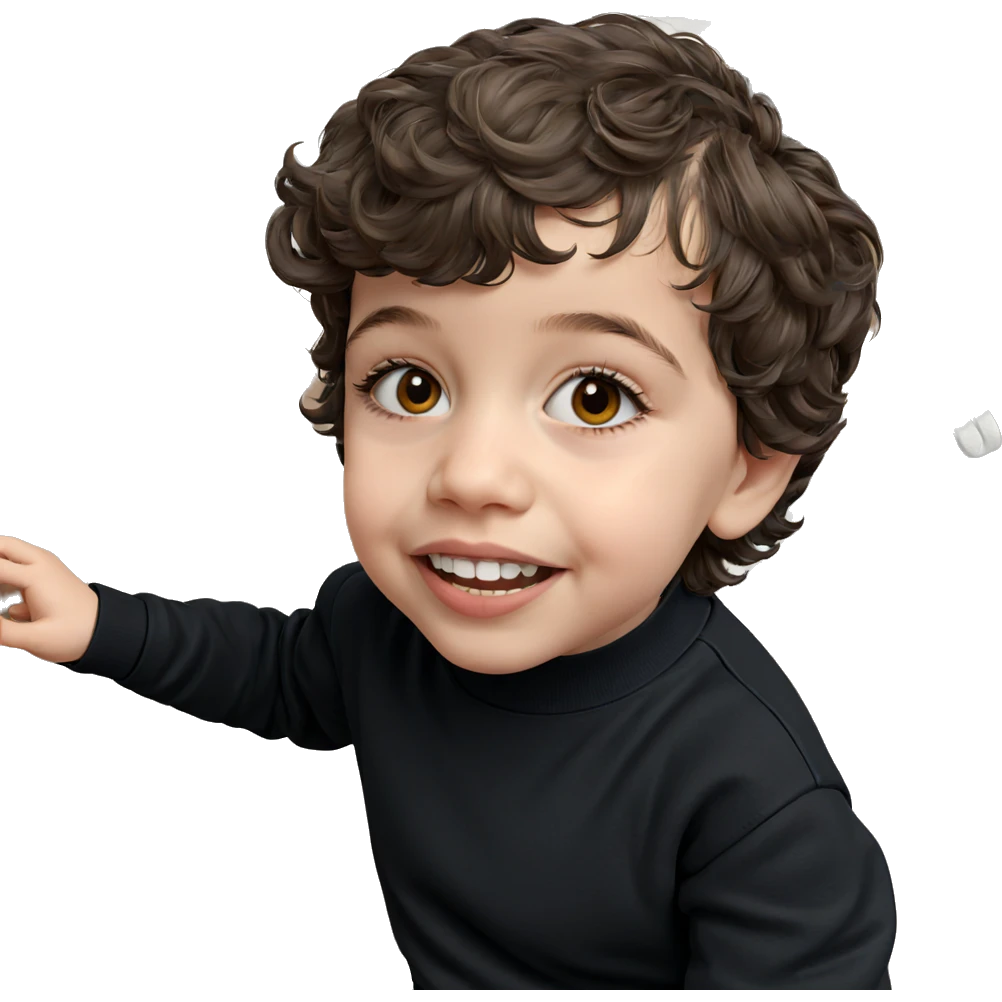 smiling girl on couch indoors emoji