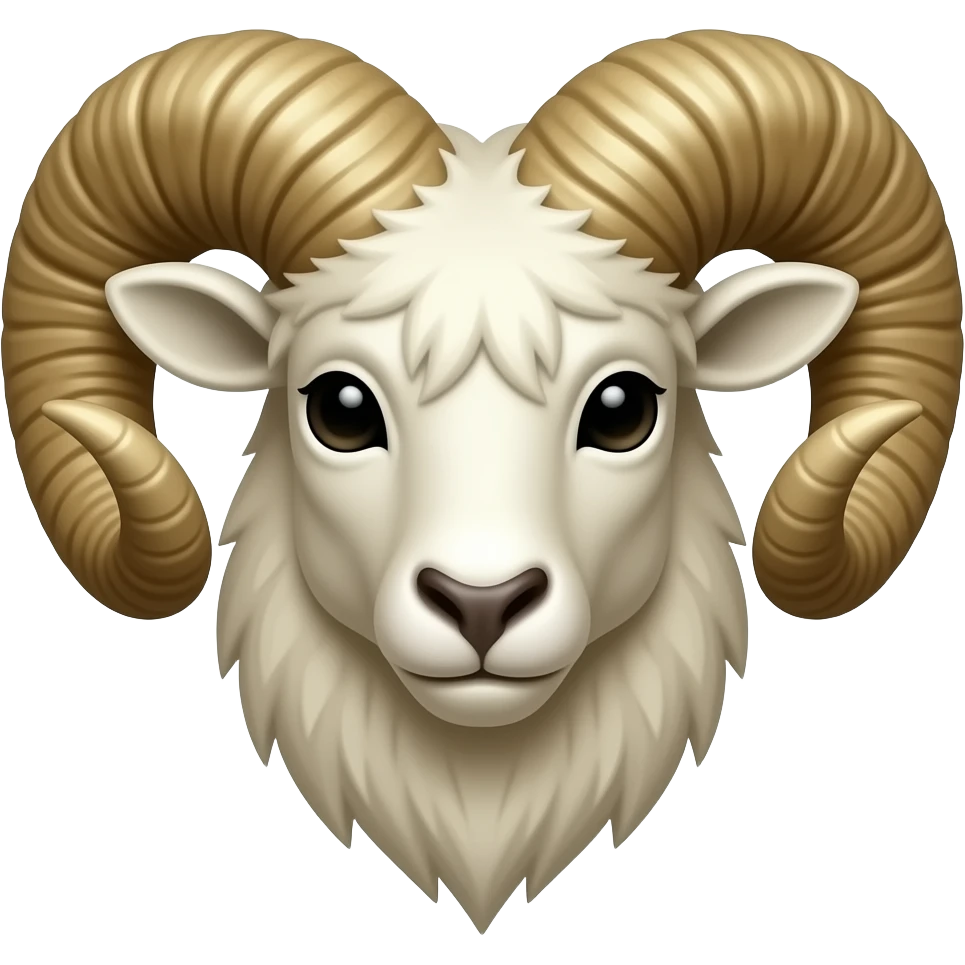 Ram head emoji