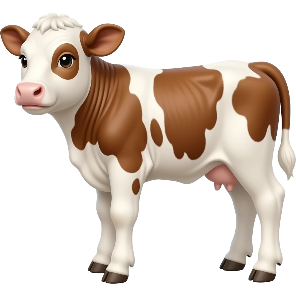 Baby calf emoji