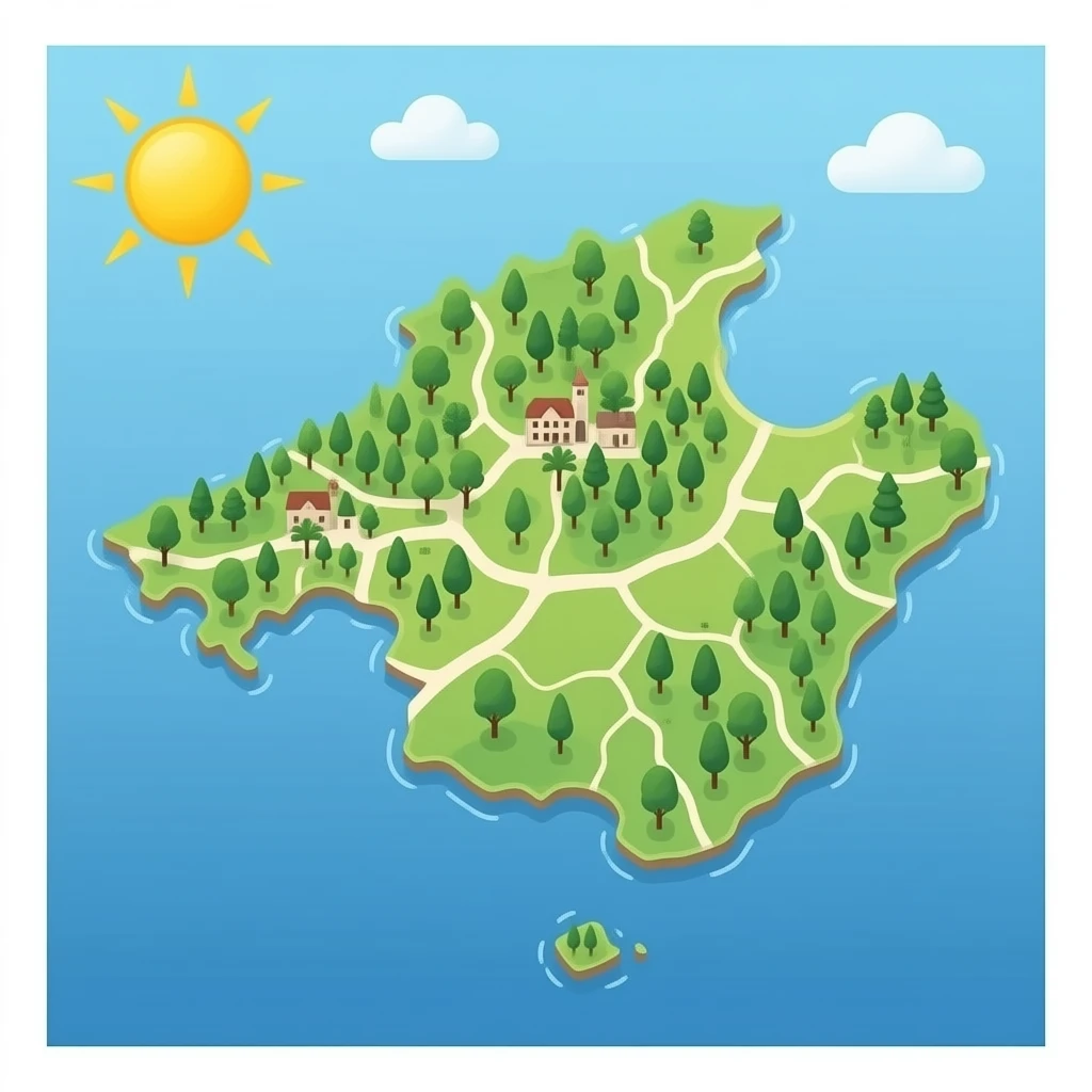 mallorca map emoji