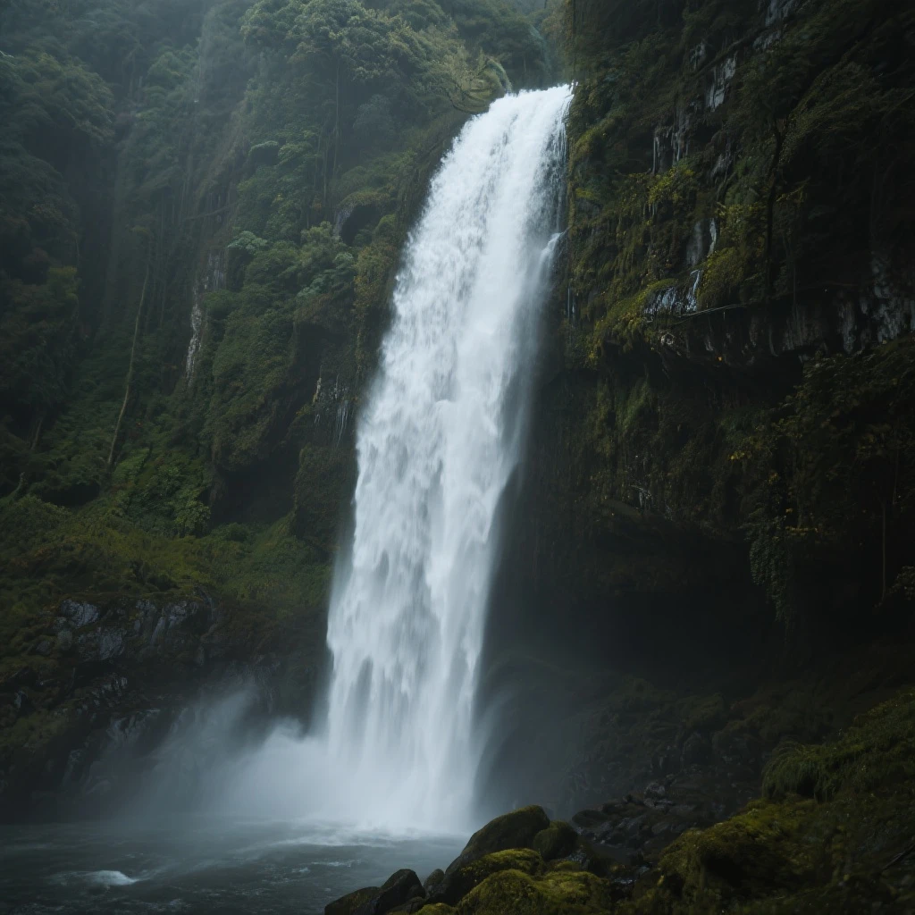Waterfall emoji