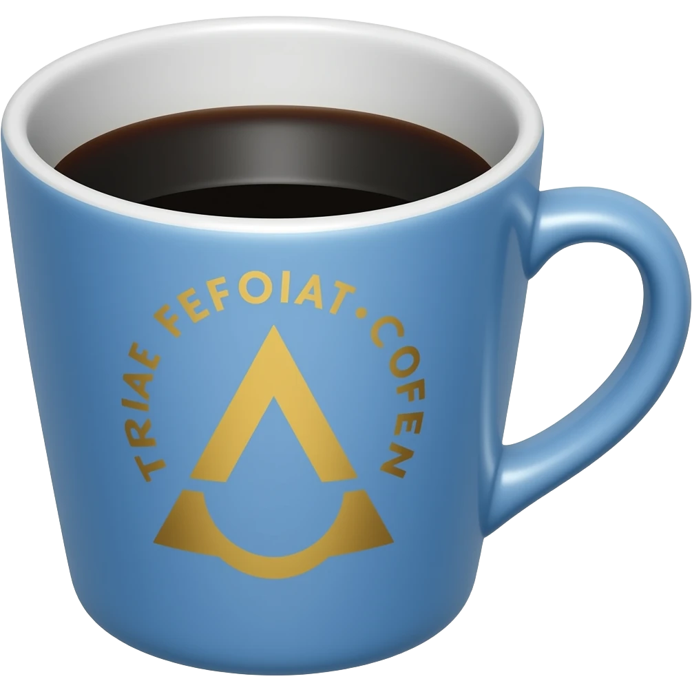 Blue tokai coffee cup emoji