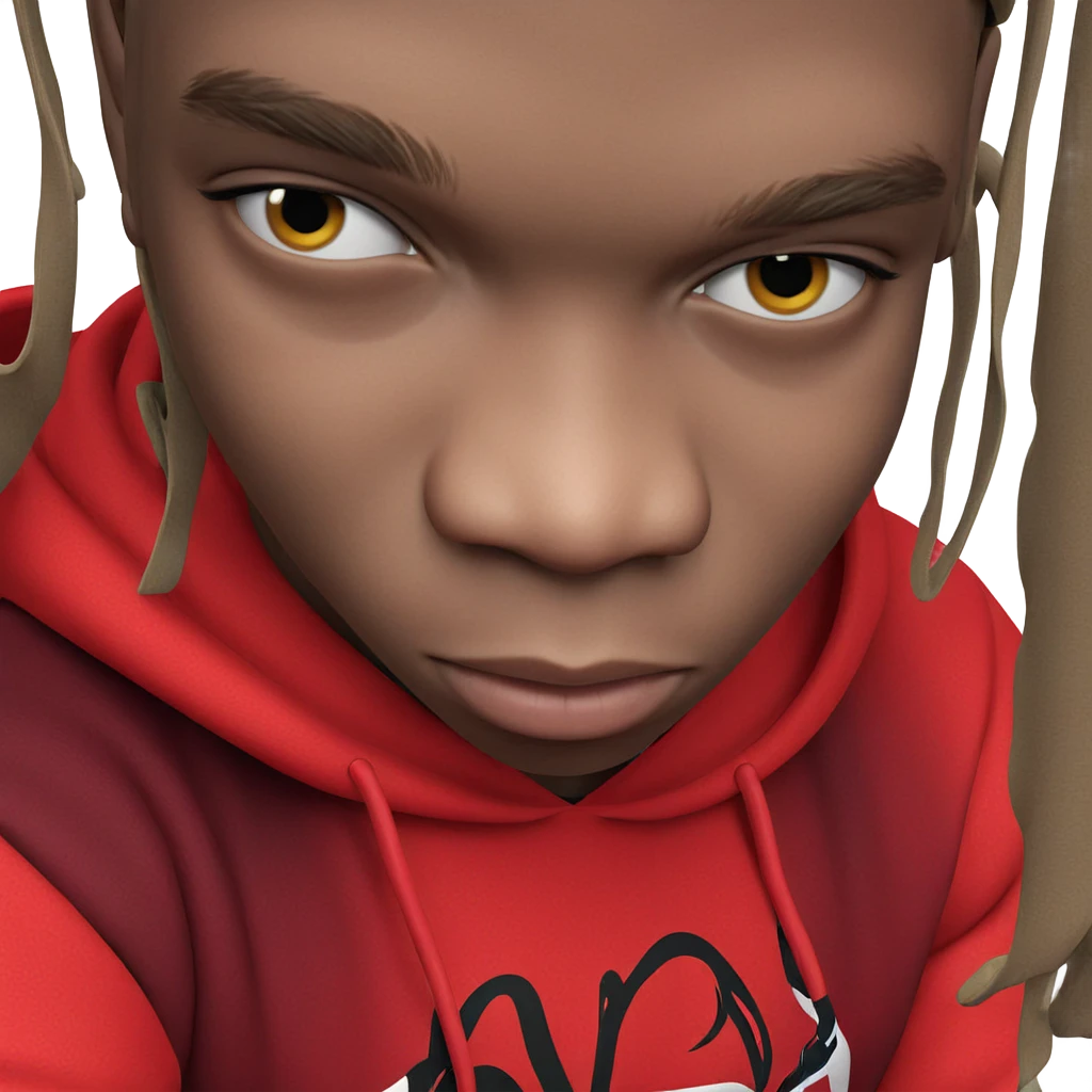 mysterious boy in hoodie emoji