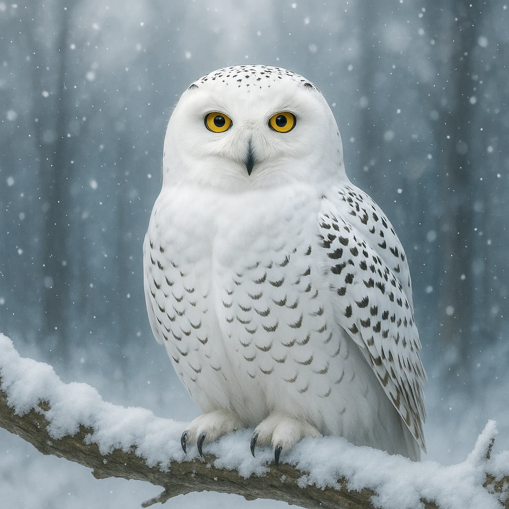 Snowy owl emoji