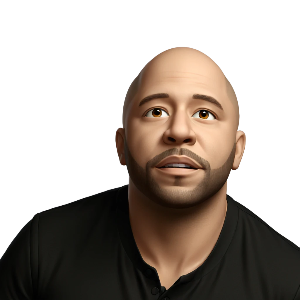 bald man with beard emoji