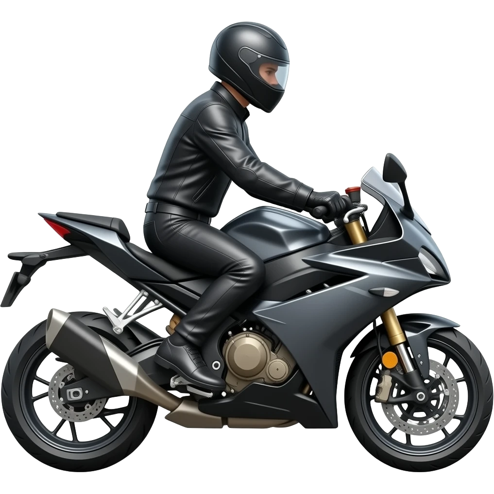 Eine beta rr50 von der Seite ohnw fahrer emoji