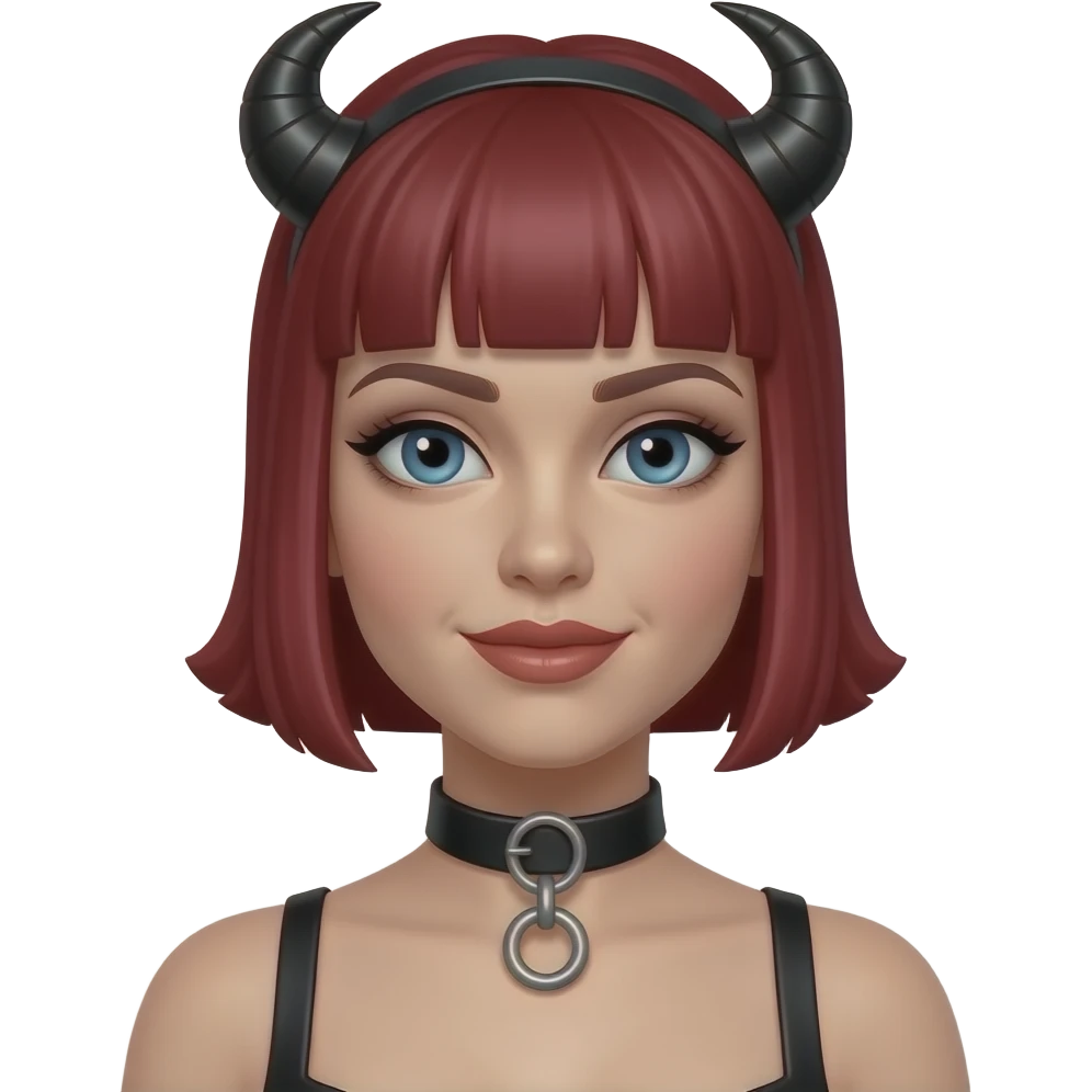 collar lesbian dominatrix emoji