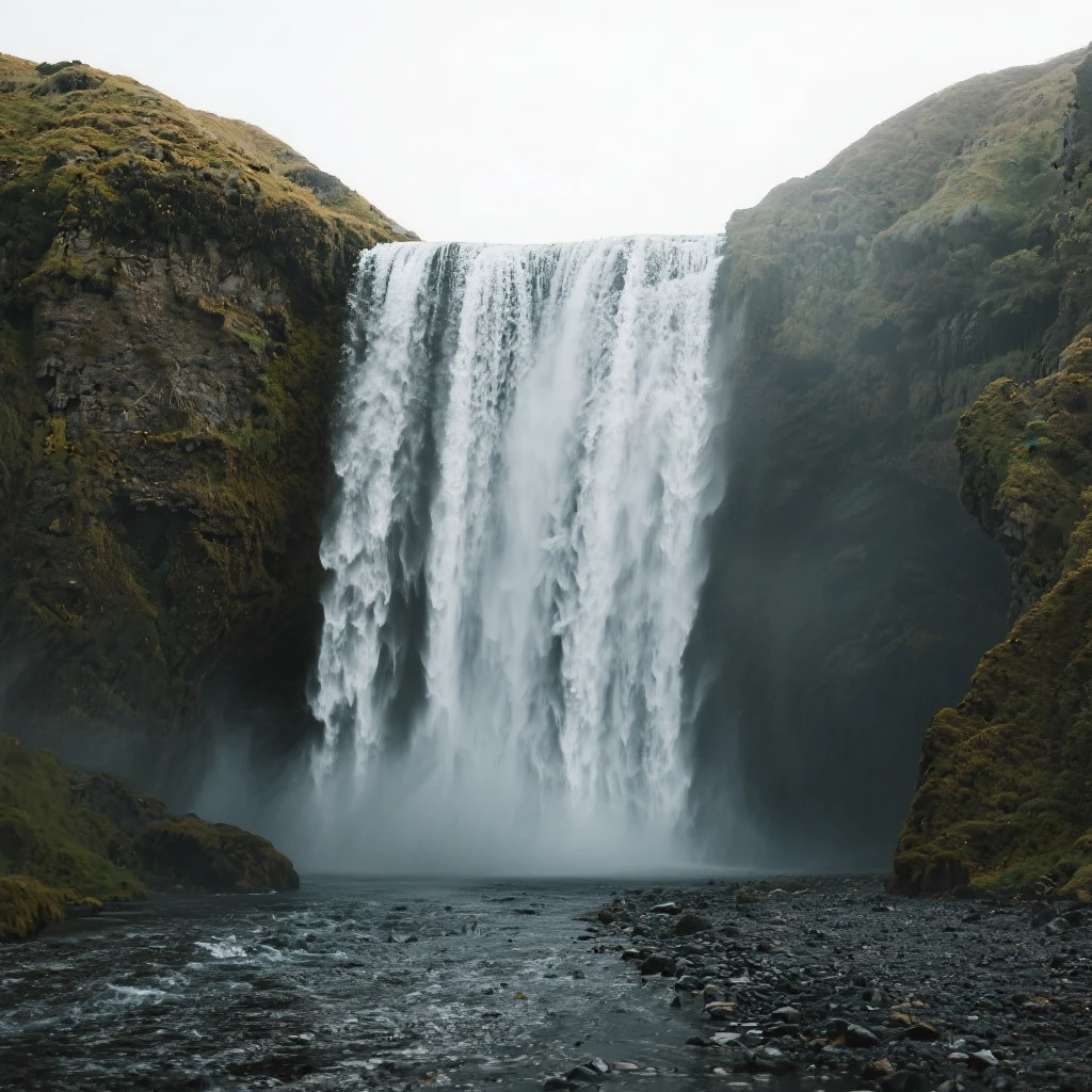 Waterfall emoji